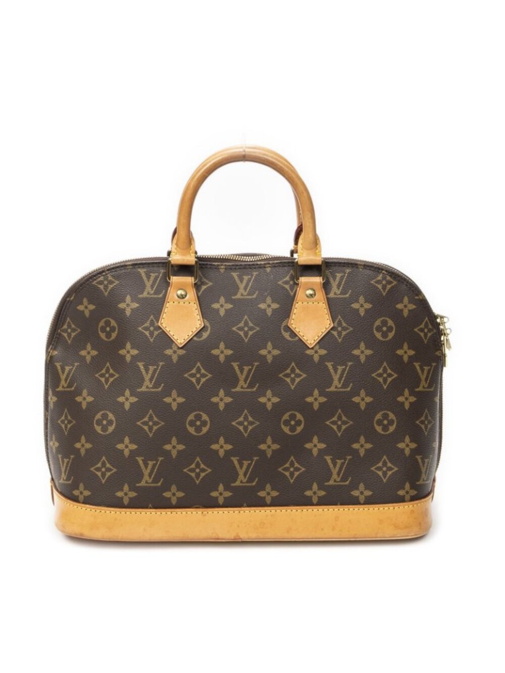 Louis Vuitton Alma Brown Monogram Canvas Handbag - Picture 5 of 10